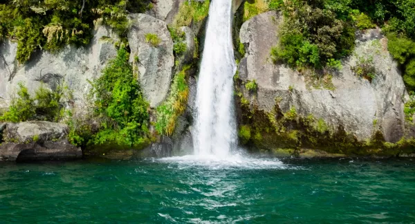 Scenic waterfall